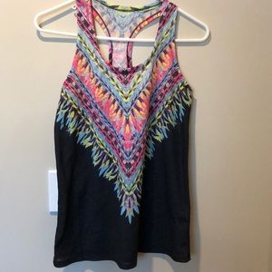 Vibrant racerback tank